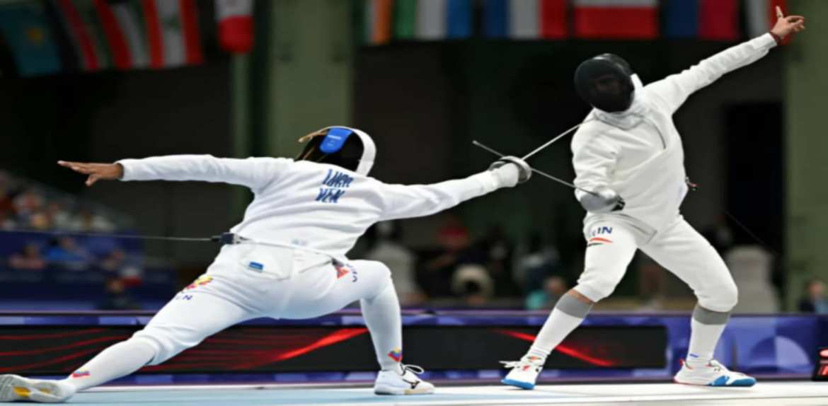 Representación de esgrima venezolana quedó eliminada en París 2024