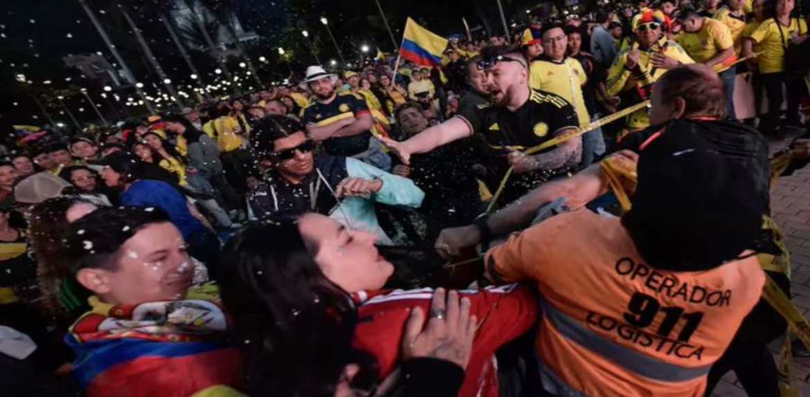 Cinco muertos, varios heridos y destrozos en Bogotá tras derrota de Colombia en la Copa América
