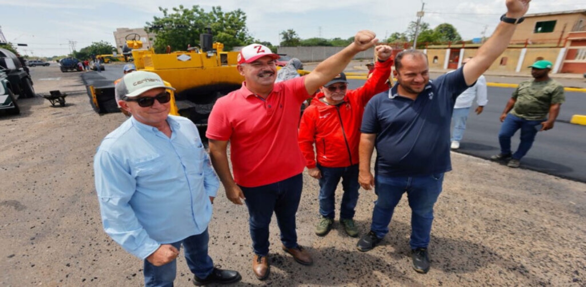 Gobernador Caldera inspecciona trabajos que garantizan el tránsito en circunvalaciones 2 y 3