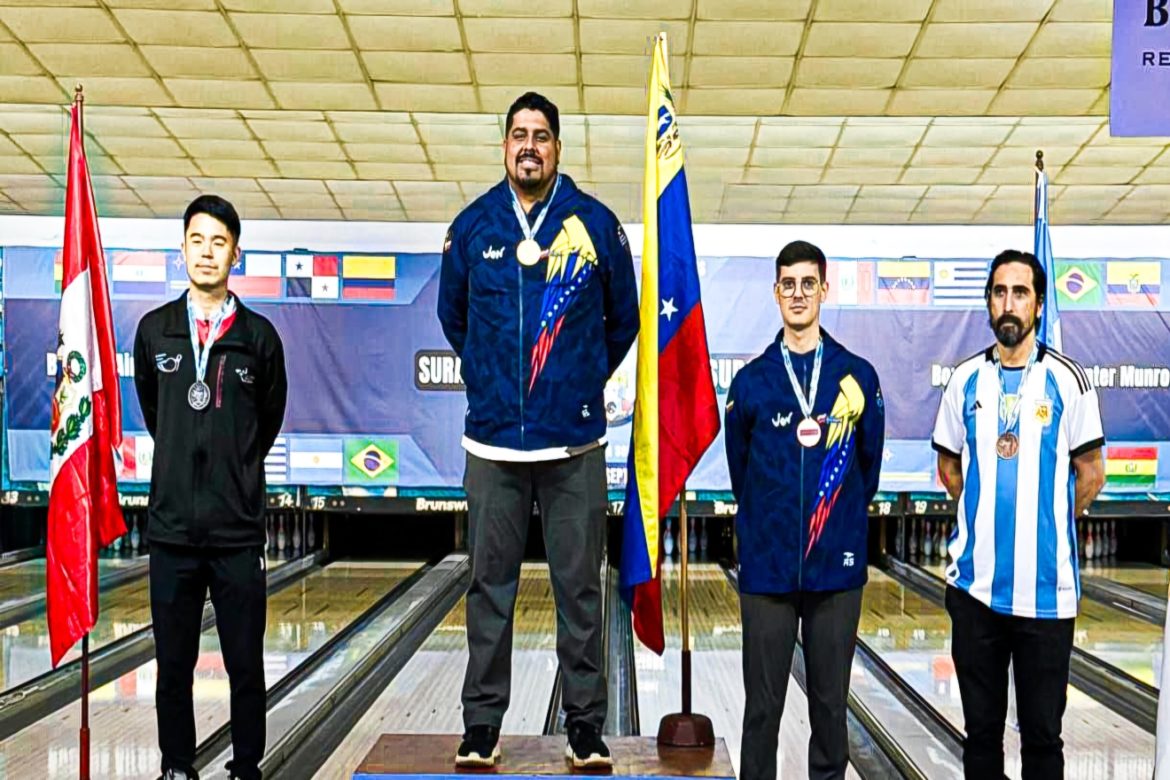 Selección venezolana de bowling brilló en Campeonato Suramericano de Argentina con seis medallas