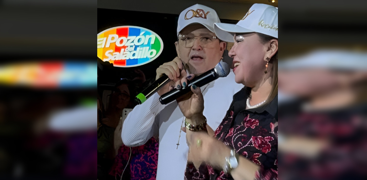 Óscar y Yumaira González encendieron el Pozón del Saladillo con los éxitos de Koquimba