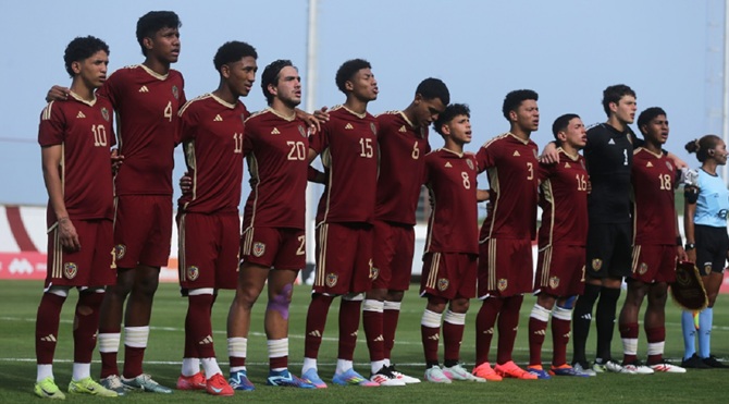 La Vinotinto Sub 17 se prepara para debutar en el Mundial