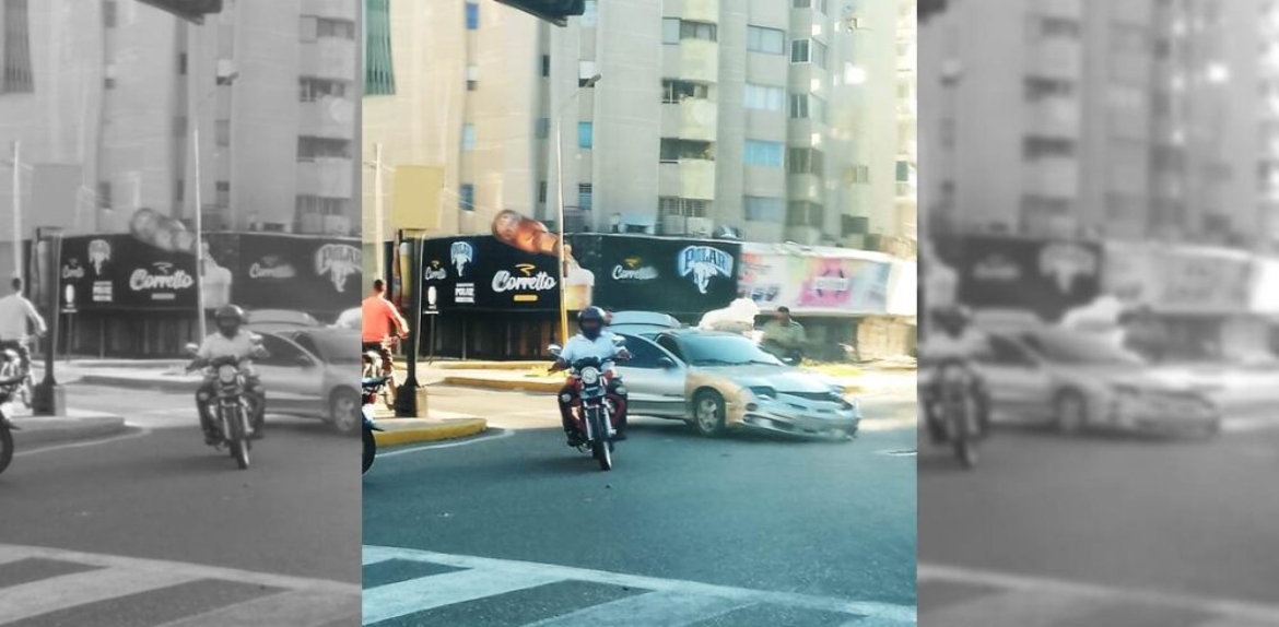 Siguen los choques en Maracaibo y sin control vial