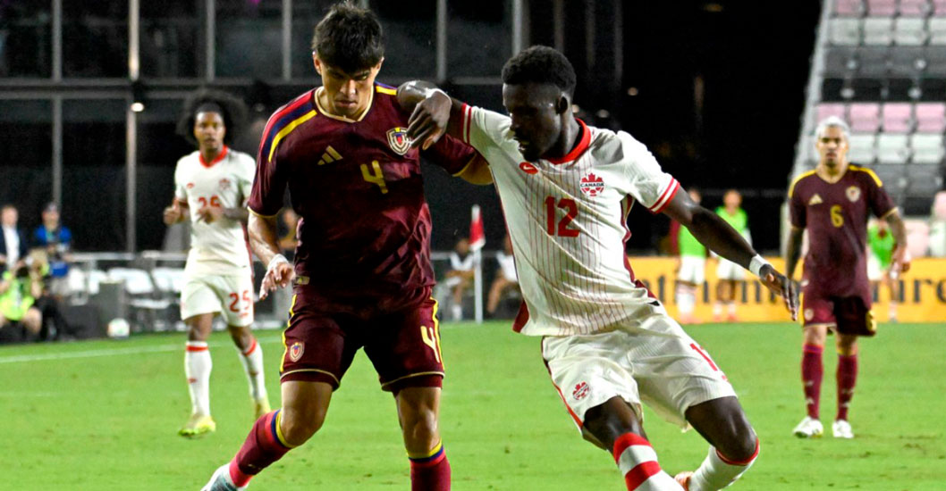 La Vinotinto cae 2-0 ante Canadá en amistoso disputado en Florida