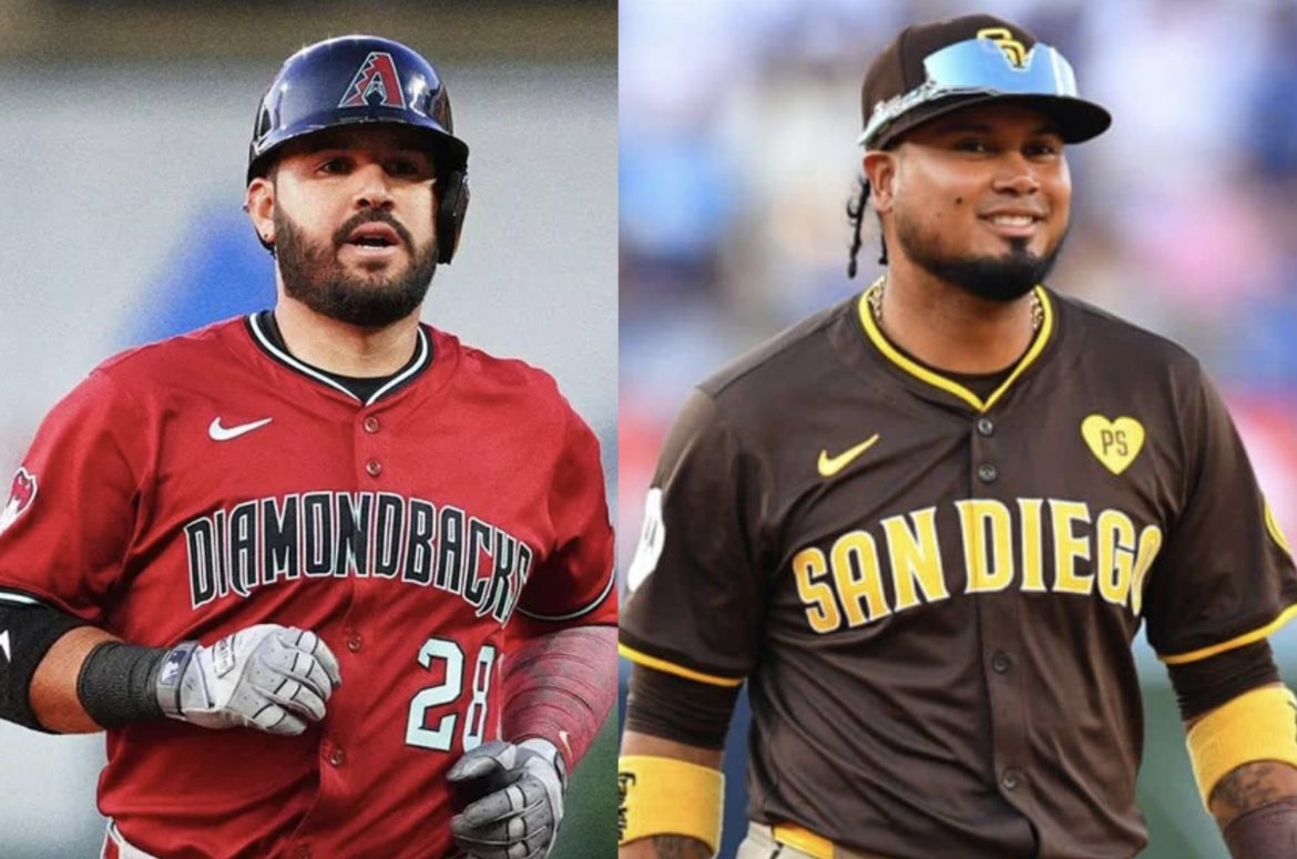 Eugenio Suárez y Luis Arráez lideran la lista de venezolanos agentes libres para 2026