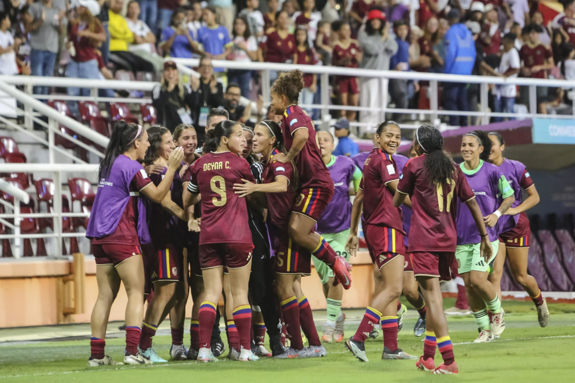 La Vinotinto goleó 6-0 a Perú y se consolida en la Liga de Naciones Femenina