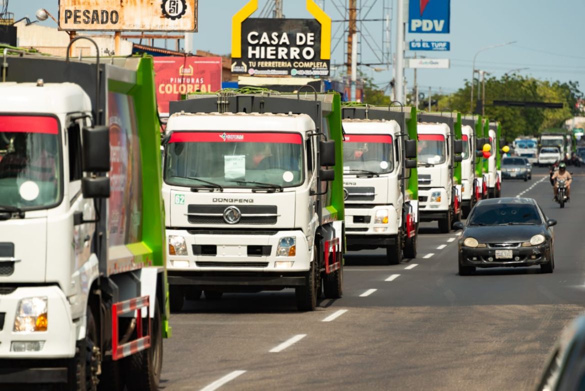 Alcaldía de Maracaibo optimiza servicio de aseo urbano con 30 compactadores nuevos