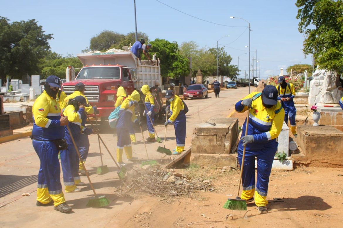 Alcaldía de Maracaibo ejecuta una recuperación integral en el Cementerio El Cuadrado