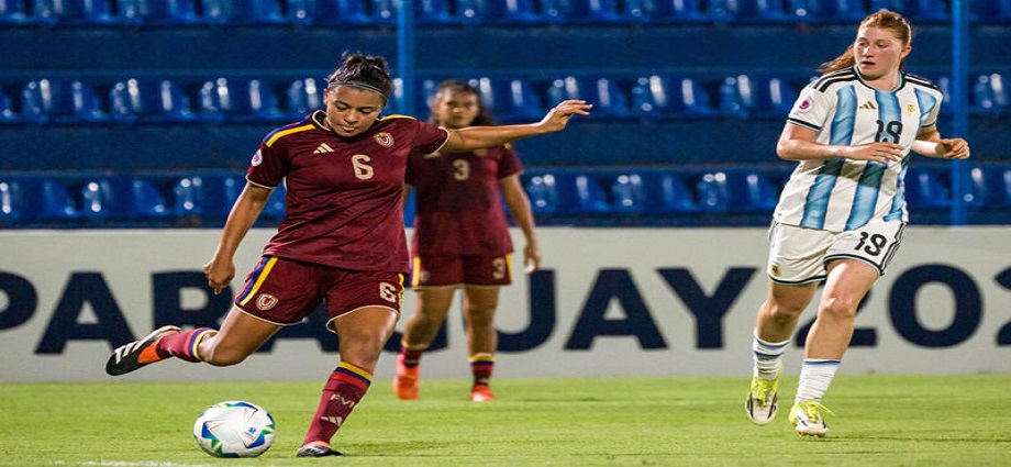 Venezuela rescata un empate 2-2 ante Argentina en el Sudamericano Femenino Sub-20