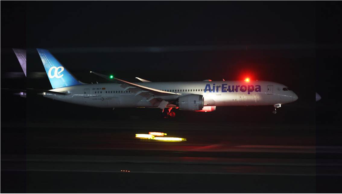 Aterrizó en Maiquetía primer vuelo de Air Europa