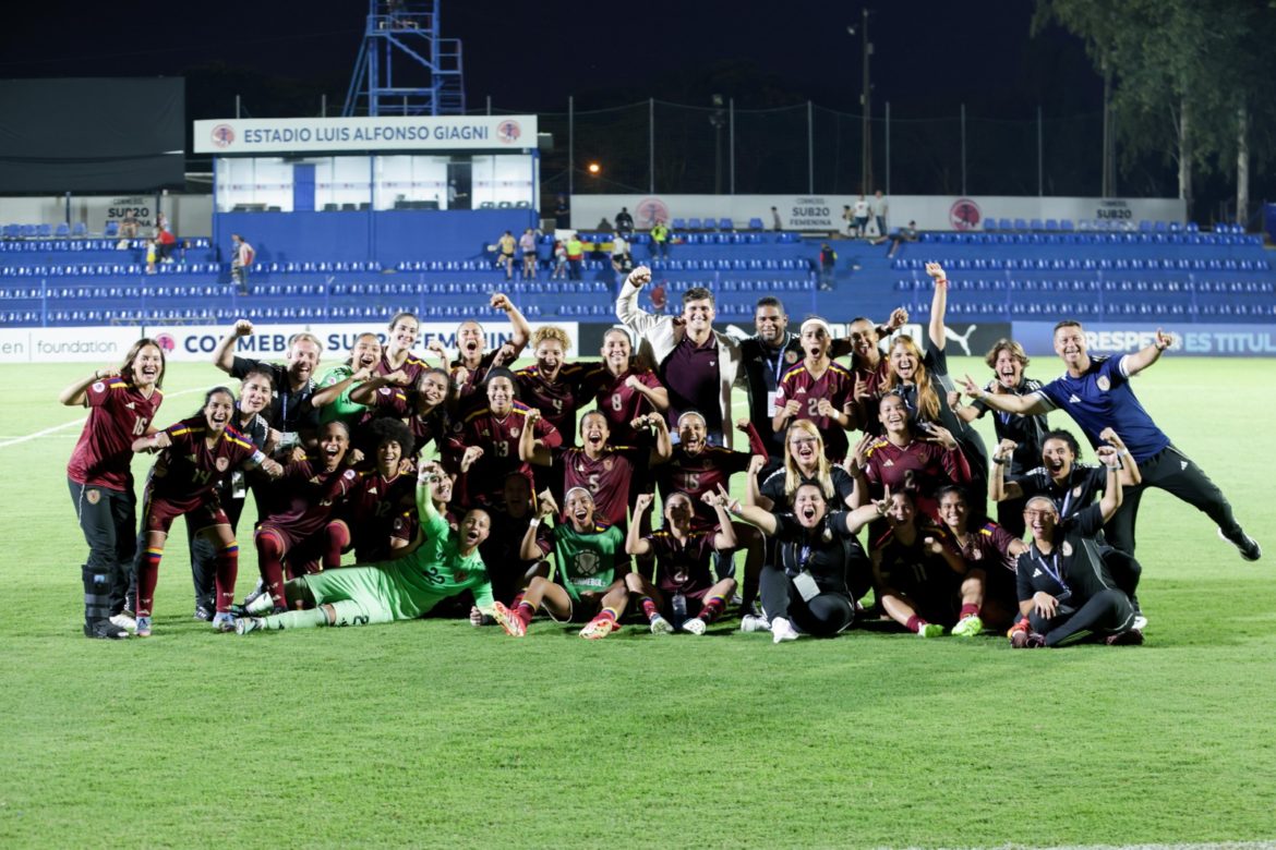 Vinotinto femenina sub-20 avanza al hexagonal del Sudamericano tras vencer a Paraguay
