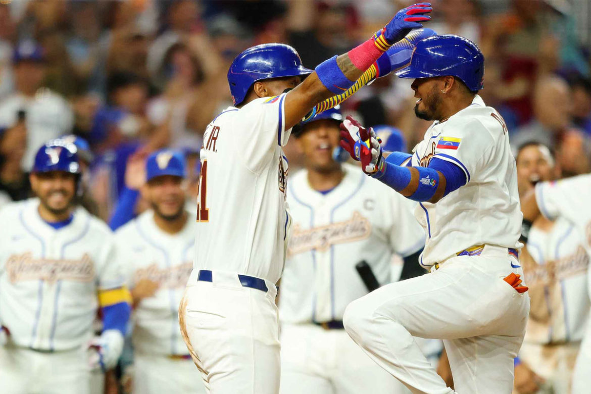 Luis Arráez disparó dos jonrones para guiar a Venezuela ante Israel 11-3