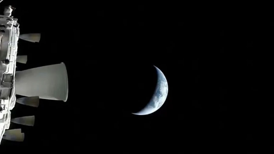 Astronautas dicen que ya vieron la cara oculta de la Luna en una entrevista desde Orión