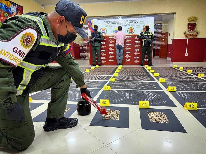 Sujeto pretendía llevar más de 21 mil pastillas de cocaína hasta Ciudad Ojeda