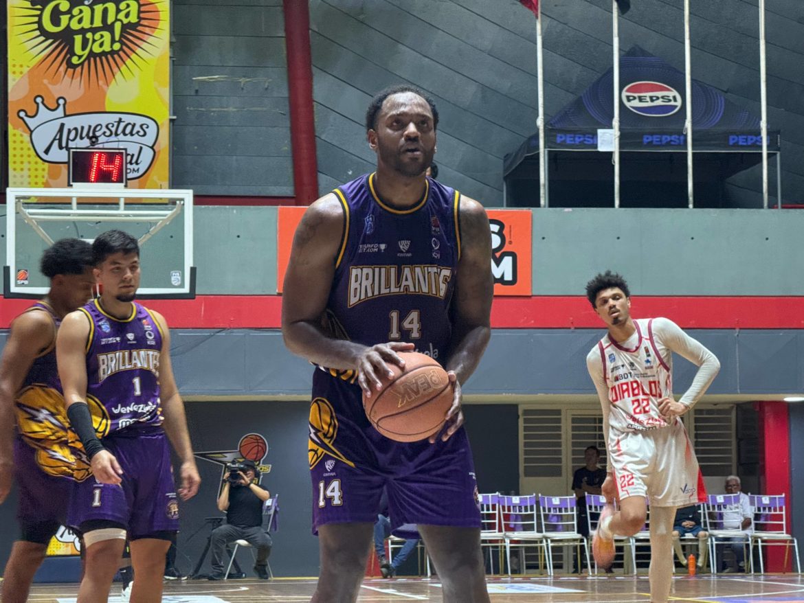 Brillantes del Zulia se impone 104-80 a Diablos y se mantiene en la lucha por el play-in en la SPB