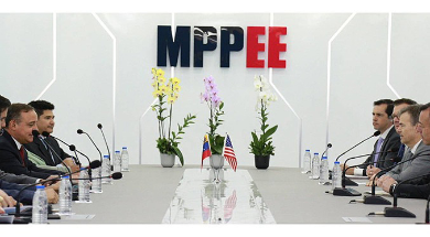 Encargado de negocios de EEUU sostiene encuentro con el ministro de Energía Eléctrica