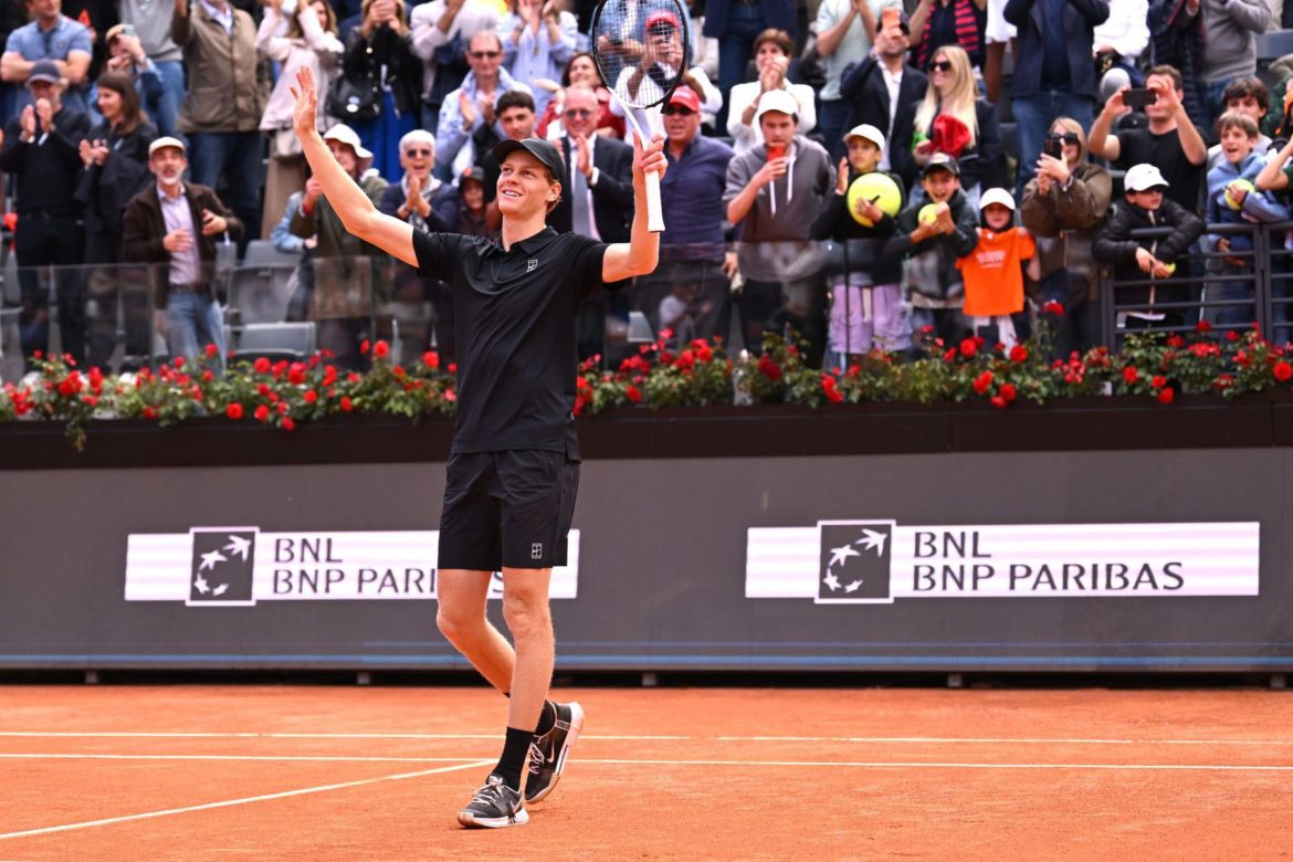 Sinner alcanza nuevo récord tras coronarse campeón en Roma