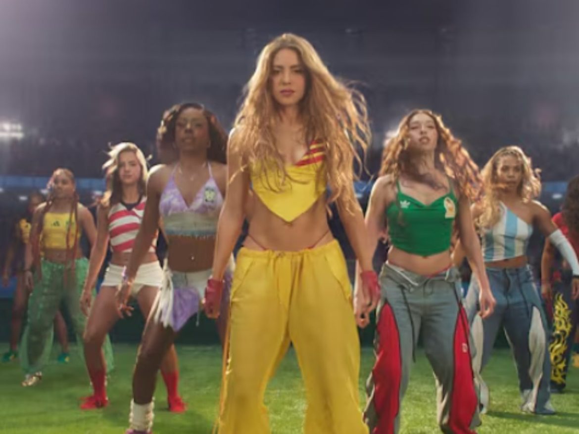 El videoclip mundialista «Dai Dai» de Shakira supera los 100 millones de reproducciones