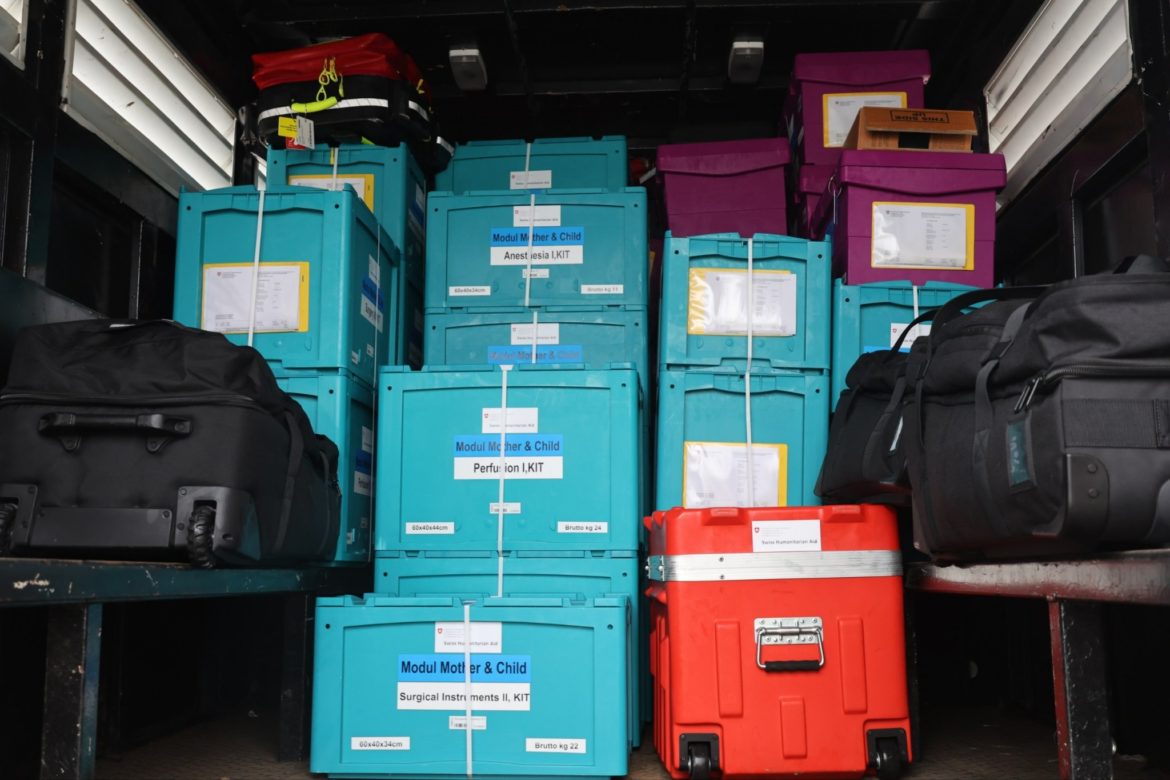 Suiza envía una tonelada de insumos médicos para atender a los afectados por los  terremotos en Venezuela