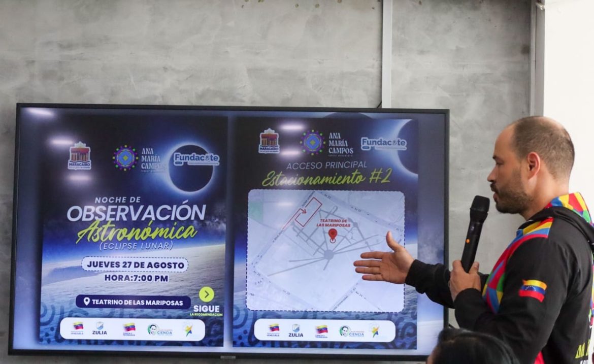 La Alcaldía invita a ver el eclipse lunar el próximo 27 de agosto en el «Ana María Campos»