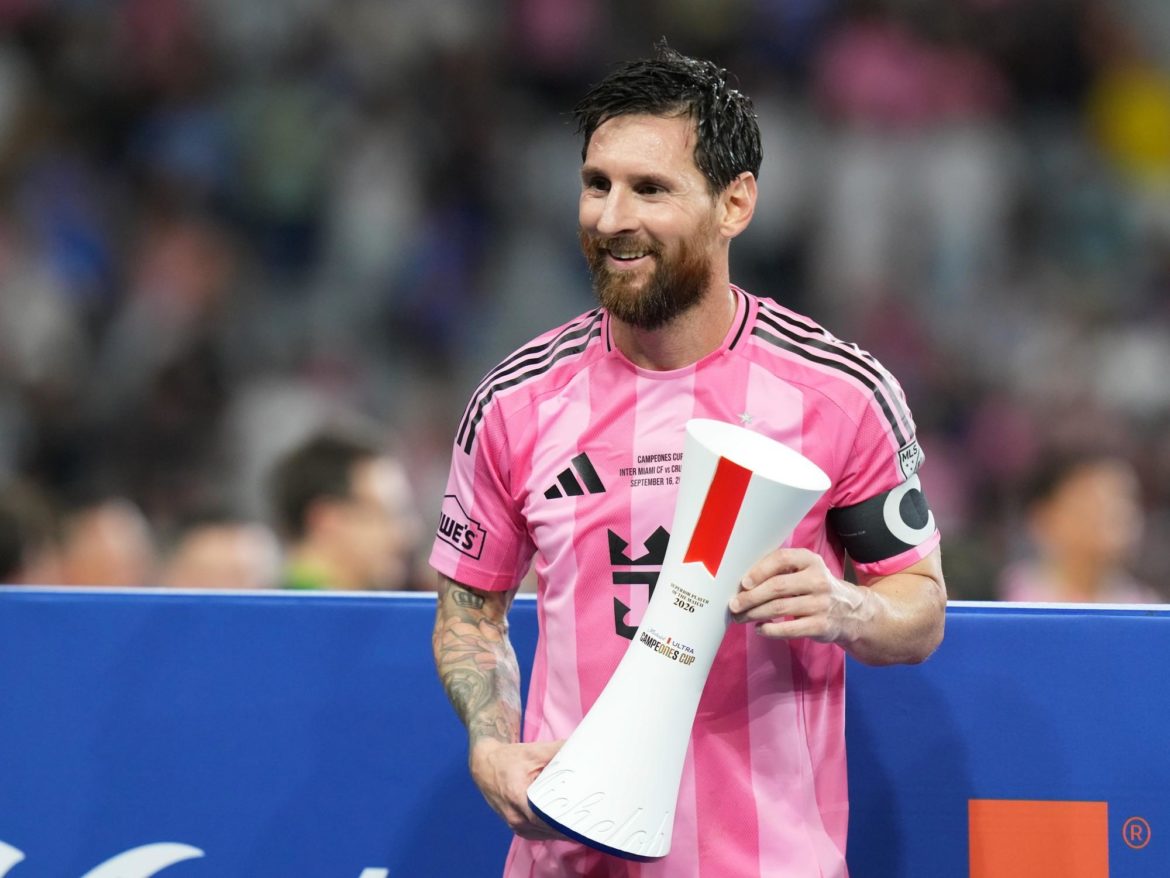 Messi marca su gol 100 con el Inter Miami y lo corona en la Campeones Cup