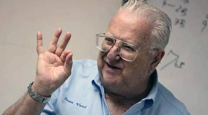Fallece en Miami el periodista deportivo Juan Vené a los 97 años