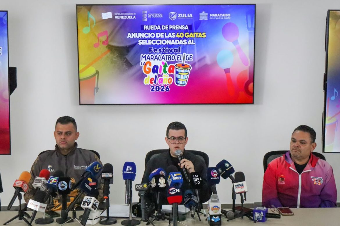 Comienzan hoy semifinales del Festival Maracaibo Elige la Gaita del Año 2026